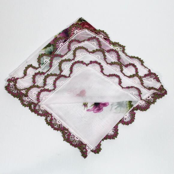 other Accessories - Tulbent Scarf Handmade Crochet Detailing NWOT